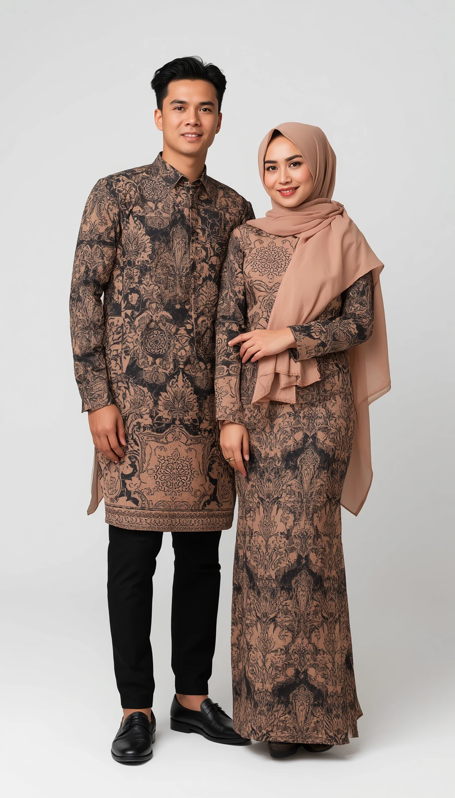 Gamis Batik Couple Keluarga