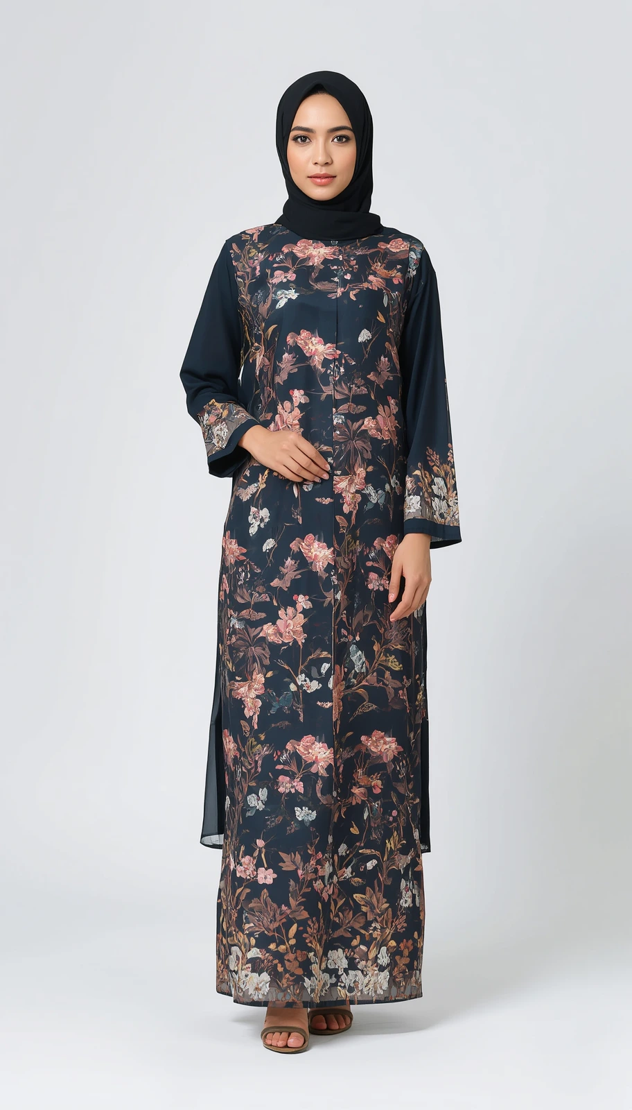 Gamis Brokat Modern Kondangan